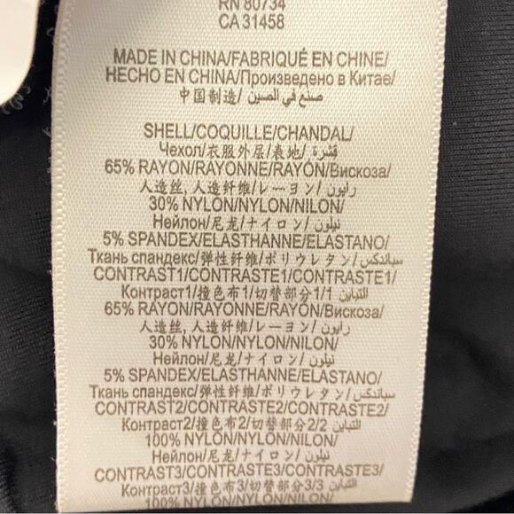 BCBGMAXZARIA Raina Sheath Knee Length Dress In Tan Black Women’s Size Large - Picture 8 of 9